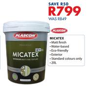 Plascon Micatex-20Ltr