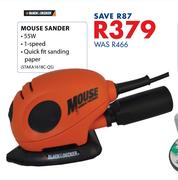 Black & Decker Mouse Sander STAKK161BC-QS