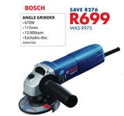Bosch Angle Grinder GWS6700