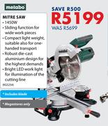 Metabo Mitre Saw KGS254