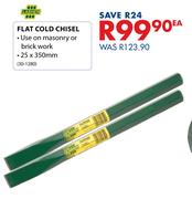 Lasher Flat Cold Chisel-25 x 350mm Each
