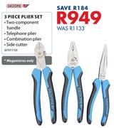 Gedore 3 Piece Plier Set