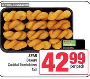 Spar Bakery Cocktail Koeksisters-12 Per Pack