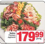 Beefcor Premium Jagdwurst-Per kg