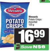 Messaris Potato Crisps Assorted-125g