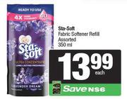 Sta-Soft Fabric Softener Refill Assorted-350ml