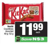Nestle Countlines Assorted-40g/52g Each
