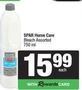Spar Home Care Bleach Assorted-750ml