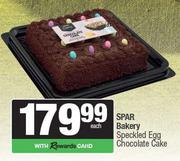 Spar Bakery Speckled Egg Chocolate Cake