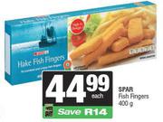 Spar Fish Fingers-400g