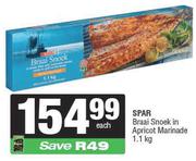 Spar Braai Snoek In Apricot Marinade-1.1Kg