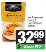 Ina Paarman's Ready To Serve Sauces-200ml