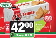 Bakers Tennis Biscuits-For 2 x 200g