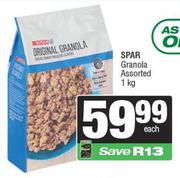 Spar Granola Assorted-1Kg