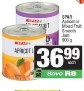 Spar Apricot Or Mixed Fruit Smooth Jam-900g