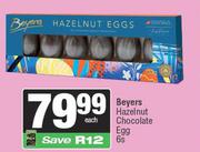 Beyers Hazelnut Chocolate Egg-6s
