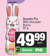 Sweetie Pie Milk Chocolate Bunny-60g