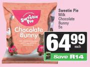 Sweetie Pie Milk Chocolate Bunny-5s