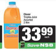 Clover Tropika Juice Assorted-2Ltr 