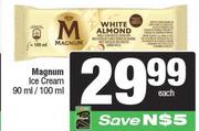 Magnum Ice Cream-90ml/100ml Each