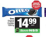 Oreo Original Cookies-128.8g 