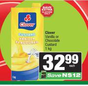 Clover Vanilla Or Chocolate Custard-1kg Each