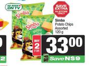 Simba Potato Chips Assorted-For 2 x 120g