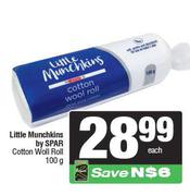 Little Munchkins By Spar Cotton Woll Roll-100g 