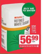 Spar White Sugar-2.5Kg Each
