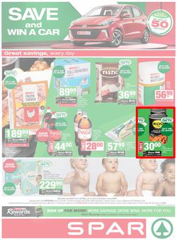SUPERSPAR Western Cape : Great Savings, Every Day (20 May - 08 June 2025), page 1