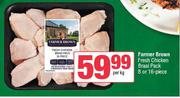 Farmer Brown Fresh Chicken Braai Pack 8 Or 16 Piece-Per Kg