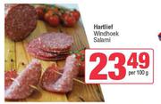 Hartlief Windhoek Salami-Per 100g