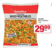 SaveMor Mixed Vegetables-1Kg Each