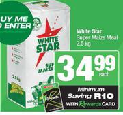 White Star Super Maize Meal-2.5Kg Each