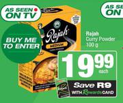 Rajah Curry Powder-100g Each