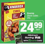 Knorrox Stock Cubes-24s Each