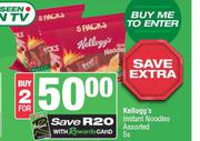 Kellogg's Instant Noodles Assorted-For 2 x 5s