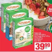 Futurelife Instant Meal 500g, Kids Range 350g/375g, Crunch 425g, Zero 500g Or Bran 460g-Each