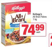 Kellogg's All Bran Flakes-1Kg Each