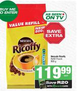 0Nescafe Ricoffy Refill Pouch-800g Each