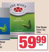 Five Roses Green Tea-100s Each
