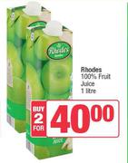 Rhodes 100% Fruit Juice-For 2 x 1L
