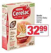 Nestle Cerelac Baby Cereal-200g Each