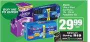 Always Ultra Or Maxi Duo Packs 12s-20s Or Pantyliners 40s-Each
