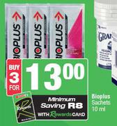 Bioplus Sachets-For 3 x 10ml
