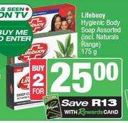 Lifebuoy Hygienic Body Soap Assorted-For 2 x 175g
