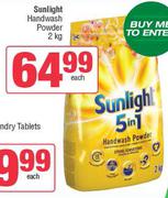 Sunlight Hand Wash Powder-2Kg Each