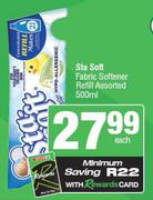 Sta Soft Fabric Softener Refill Assorted-500ml Each