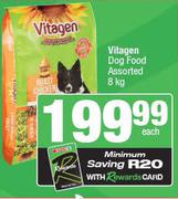 Vitagen Dog Food Assorted-8Kg Each