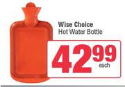 Wise Choice Hot Water Bottle-Each